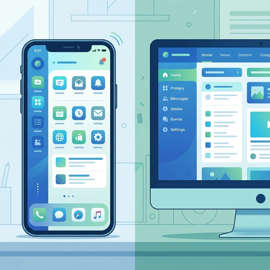 Mobile and Desktop Layout Problems Solution