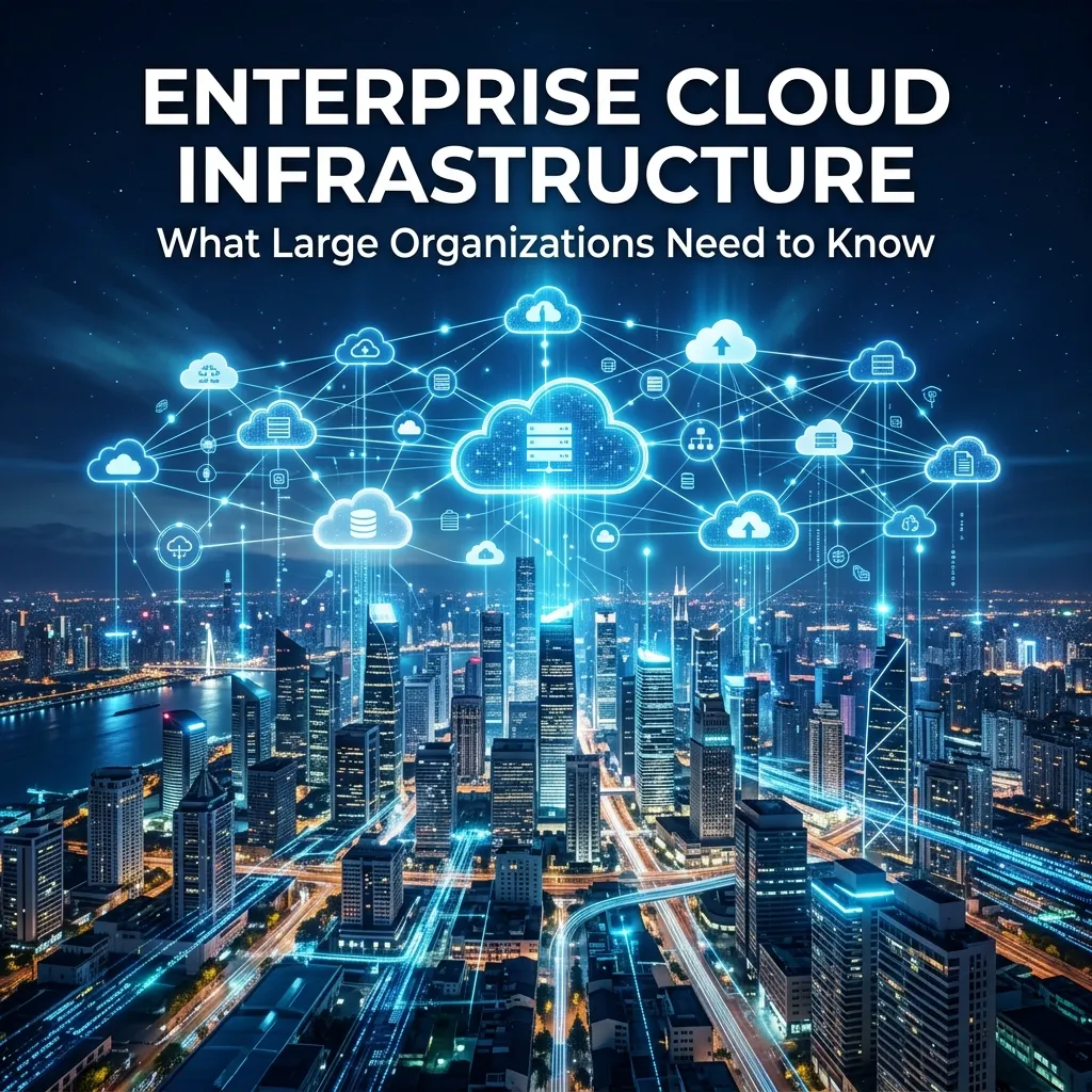 Enterprise Cloud Infrastructure What Large Organizations Need to Know