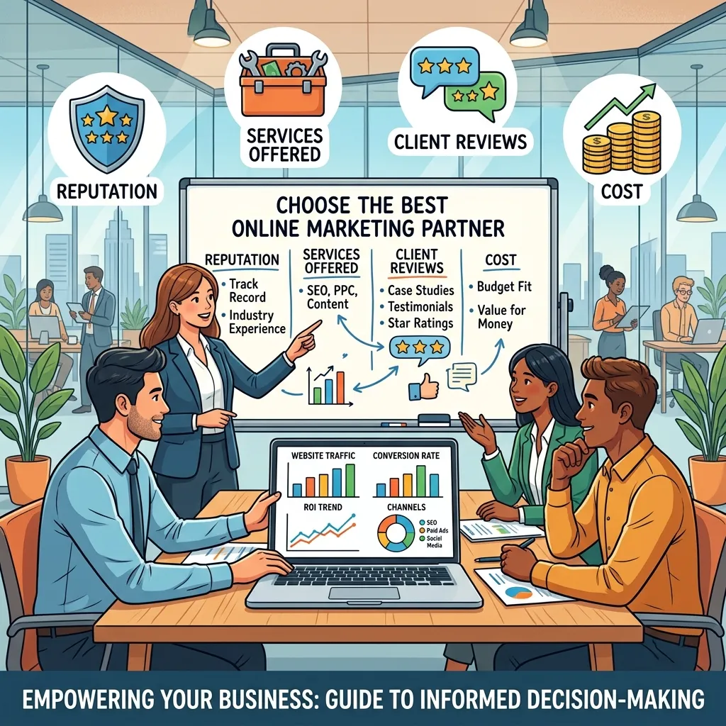 How do you choose the best online marketing services provider