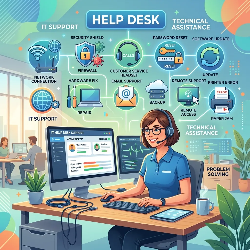 What Is IT Help Desk Support