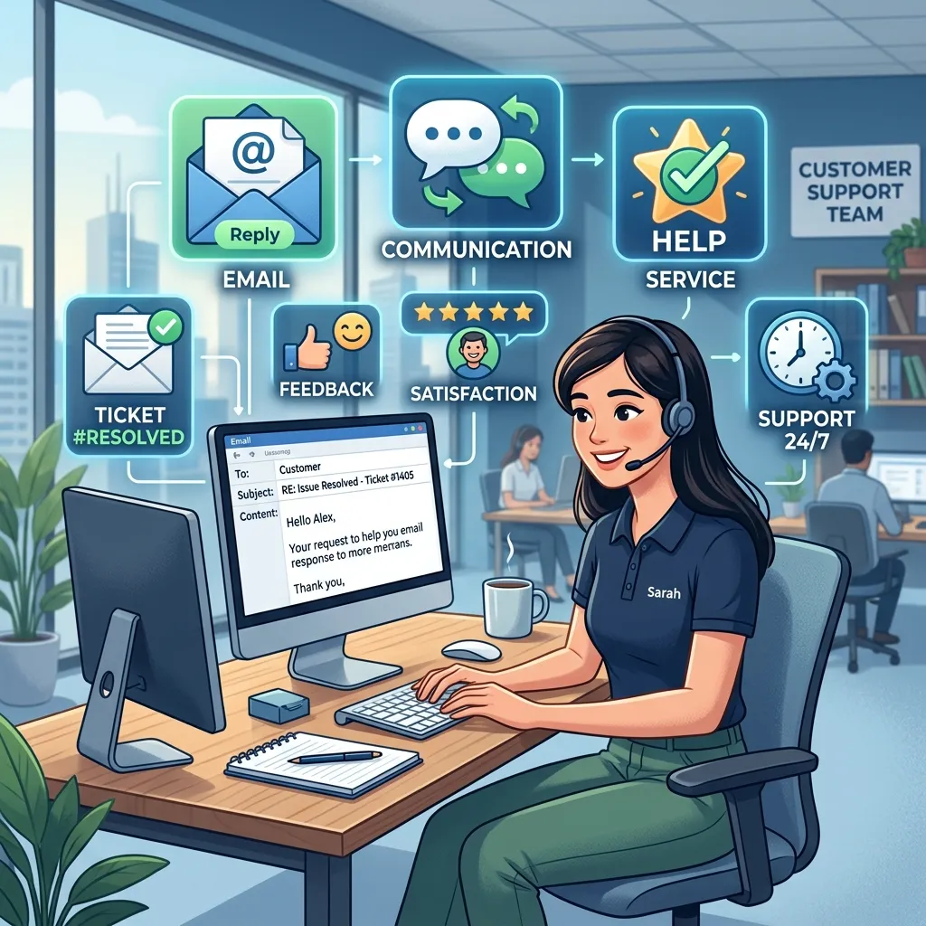 What are customer email support services