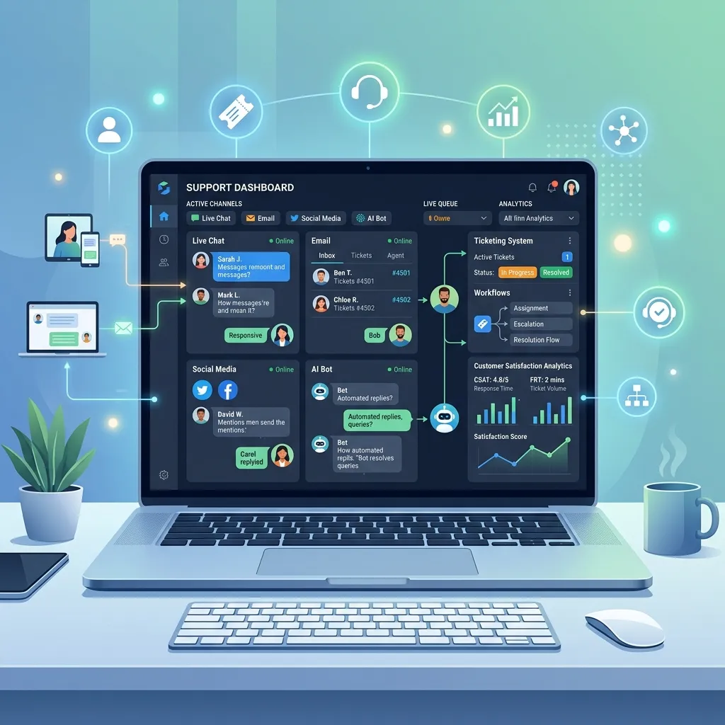 What are digital customer support services