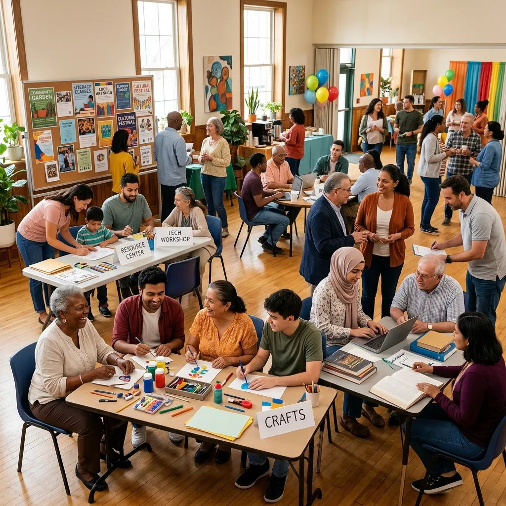 What is a community helping place