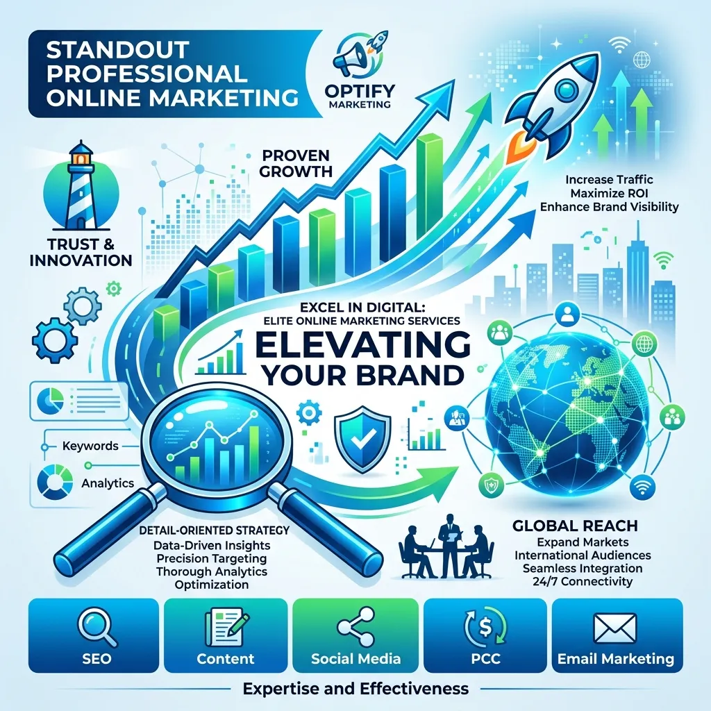 What makes a professional online marketing services company stand out